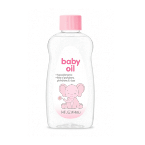 Hypoallergenic Baby Oil – Soft Scent Moisturizer for Delicate Skin 14oz