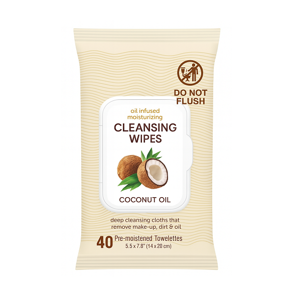 Cleansing Wipes Coconut Oil