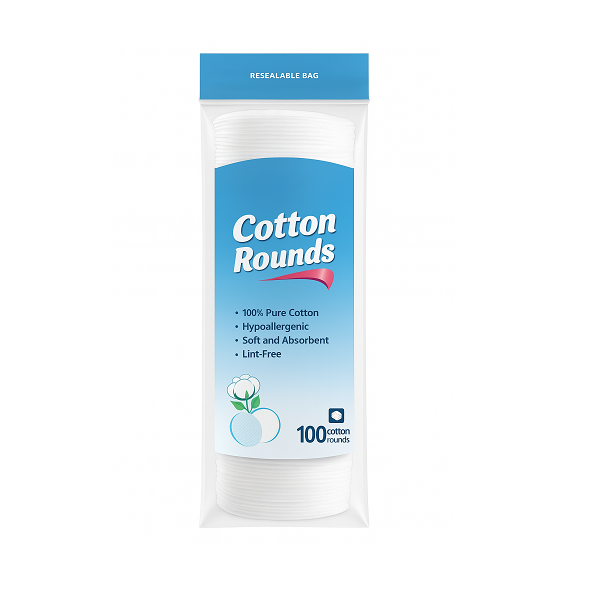 Cotton Pads Round – High-Quality, Lint-Free Cotton for Toners & Cleansing