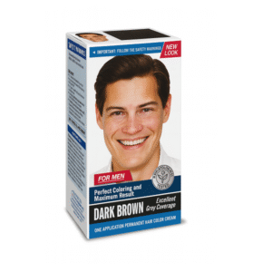 Men’s Hair Color Dark Brown – Rich, Gentle Formula for Even, Fade-Resistant Color