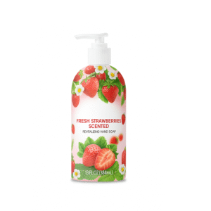 Soft’s Fresh Strawberries Liquid Soap – Luxurious Lather, No Phthalates, Skin-Safe