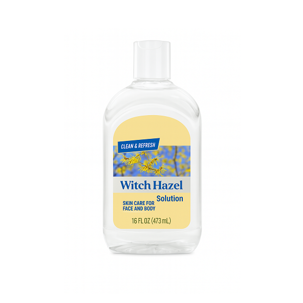Witch Hazel Solution 16oz – Fragrance-Free Natural Astringent for All Skin Types