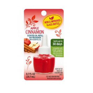 Apple Cinnamon Plug-In Air Freshener – Warm & Spiced Scented Plug for Home Comfort