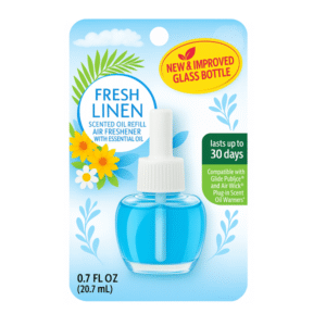 Fresh Linen Plug-In Air Freshener – Clean Cotton Scent, No Harsh Chemicals