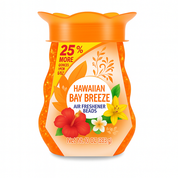 Hawaiian Bay Breeze Pearl Beads – Tropical Scent Bead Air Freshener for Home