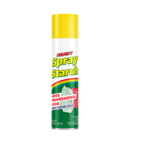 Aerosol Spray Starch – Crisp Finish for Clothes, Curtains & Linens with Easy Ironing
