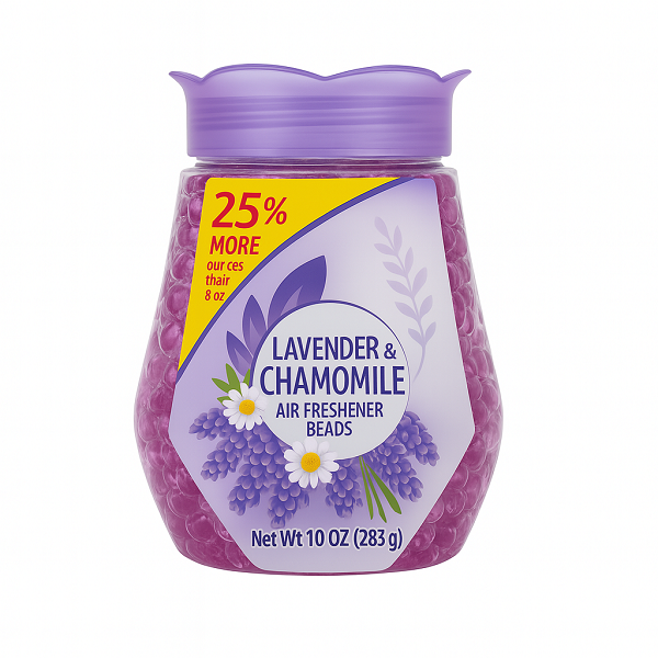 Lavender & Chamomile Pearl Beads – Soothing Fragrance Gel Beads Odor Eliminator