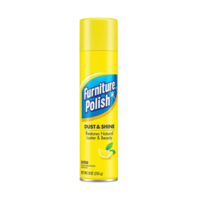 Lemon Furniture Polish – Wood Surface Cleaner & Shine Enhancer with Fresh Citrus Scent