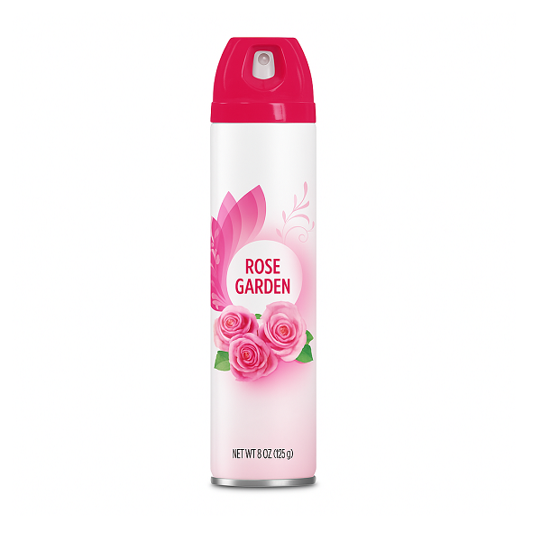 Rose Garden Aerosol Air Freshener – Romantic Rose Room Spray Odor Neutralizer