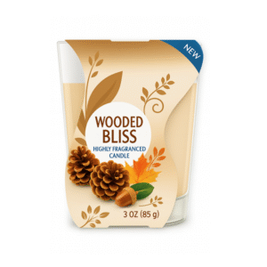 Wooded Bliss Highly Fragranced Candle